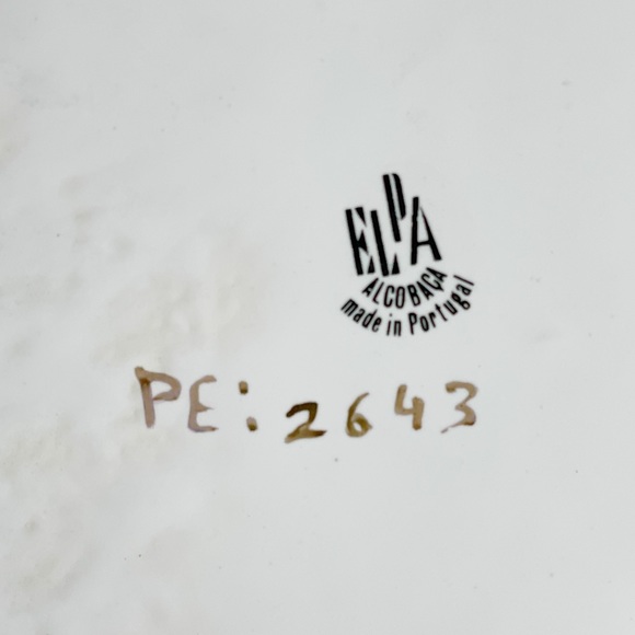 Elpa Alcobaca Portugal Floral Ceramic Watering Can Vase - Picture 10 of 14